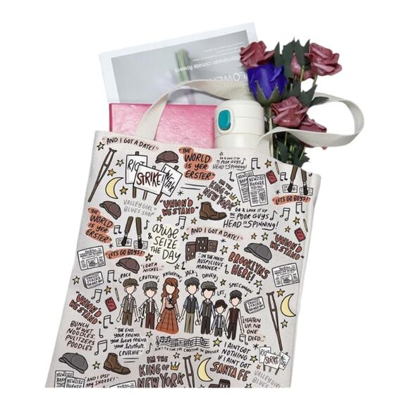 GJTIM Musical Inspired Gift Musical Theatre Gift Musical Tote Bag Theatre Lover - Picture 11 of 15
